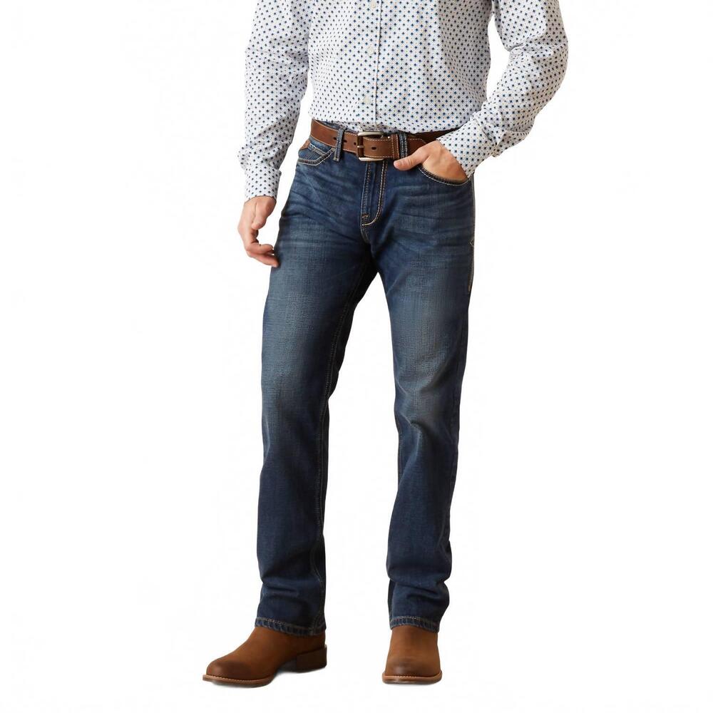 NEW ARIAT m8 modern stretch art slim jean in denali
